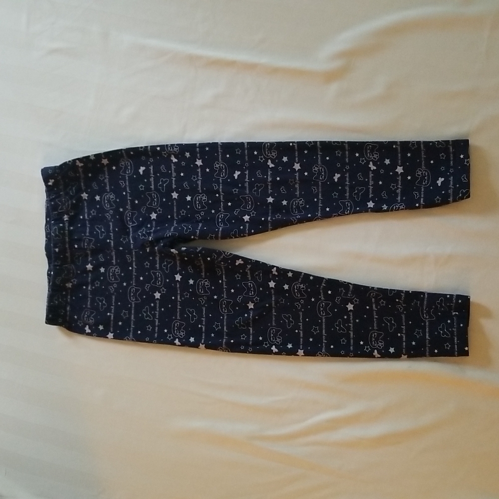 Blue Kitty Leggings